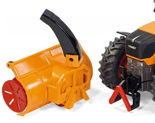 Siku Traktor sa mašinom za uklanjanje snega 3660 - detalj