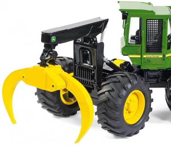 Siku Traktor John Deere za prenos stabala 4062 - detalj