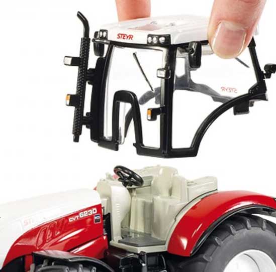 Siku Traktor Steyr 6230 CVT 3283 - detalj
