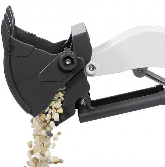 Siku bager Liebherr R9800 1798 - detalj