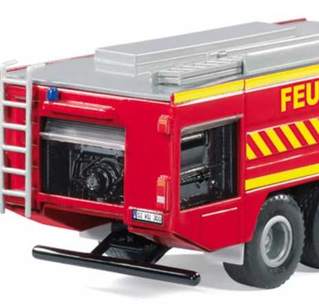 Siku Vatrogasni kamion Mercedes-Benz Zetros 2109S - detalj