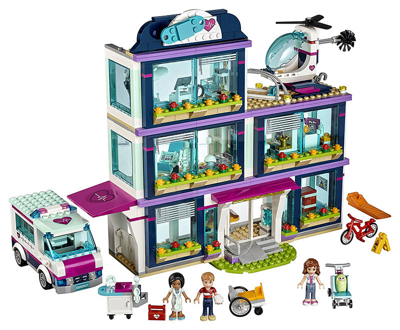 LEGO® FRIENDS kocke Heartlake Hospital – Hartlejk bolnica 871 deo 41318 - detalj
