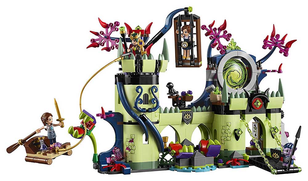 LEGO® Elves kocke Breakout from the Goblin Kings Fortress - Beg iz tvrđave Goblin kralja 695 delova 41188 - detalj
