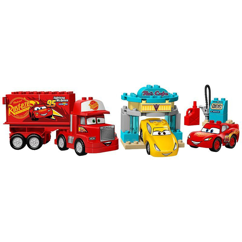 LEGO® DUPLO® kocke Disney PIXAR Cars 3 - Flos Cafe – Floov kafe 28 delova 10846 - detalj