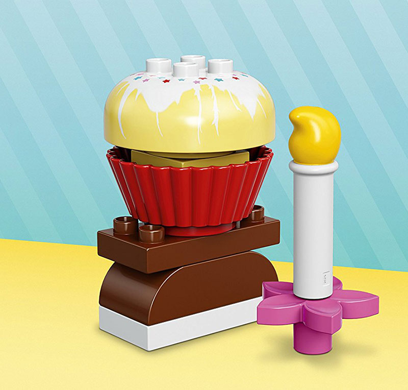 LEGO® DUPLO® kocke My First Cakes – Moja prva rođendanska torta 8 delova 10850 - detalj
