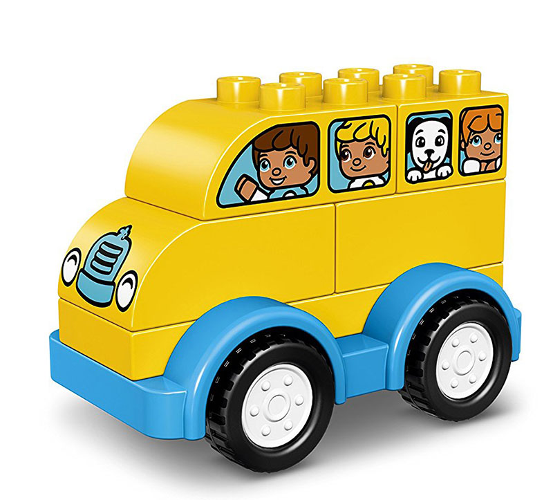 LEGO® DUPLO® kocke My First Bus – Moj prvi autobus  6 delova 10851 - detalj