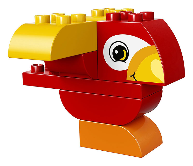 LEGO® DUPLO® kocke My First Bird – Moj prvi papagaj 7 delova 10852 - detalj