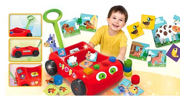 Lisciani Carotina Edukativno Vozilo Baby Wagon 35481 - detalj