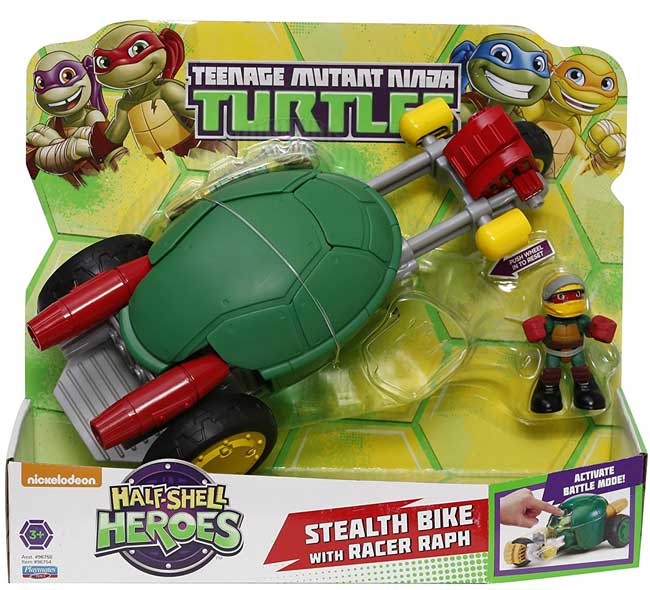 TMNT Nindža Kornjače Stelt motor sa figuricom 36663 - detalj