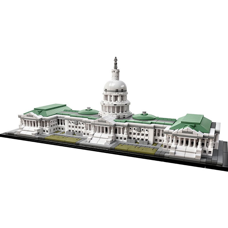 LEGO® Architecture kocke United States Capitol Building - Kapitol 1032 dela 21030 - detalj
