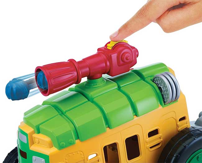 TMNT Nindža Kornjače Shellraiser vozilo i Leo 36662 - detalj