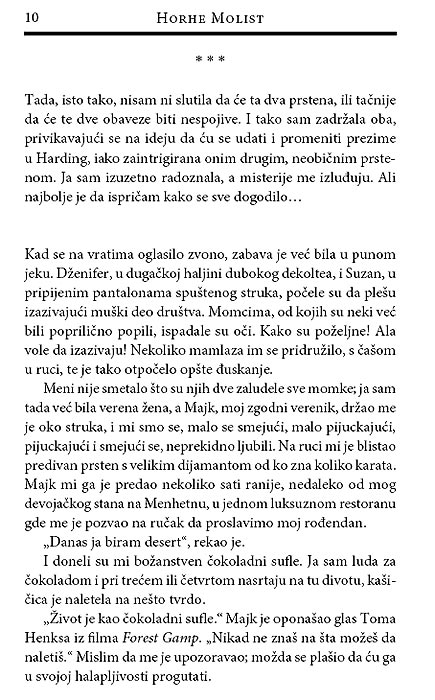 Prsten, Horhe Molist - detalj