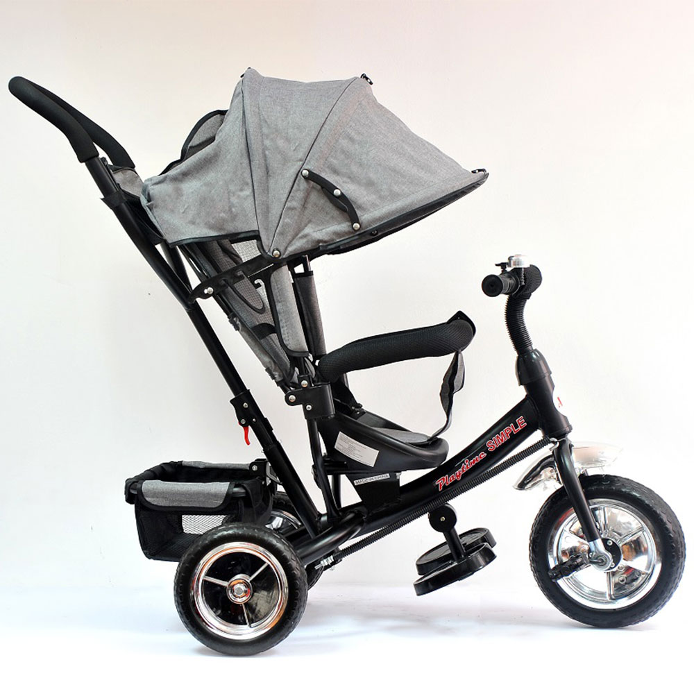 Tricikl Guralica Playtime 411 sivi - detalj