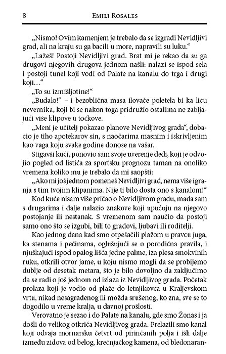 Nevidljivi Grad, Emili Rosales - detalj