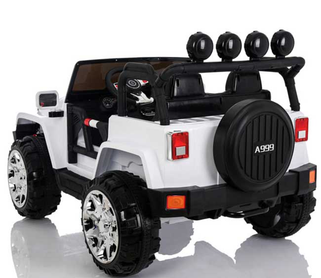 Dečiji automobil na akumulator 225 beli - detalj