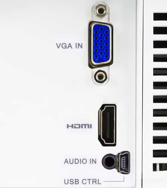 Projektor Acer X137WH - detalj