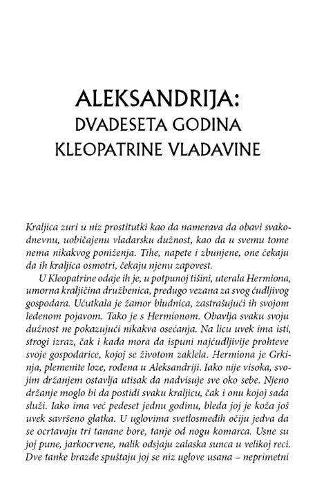 Faraon, Karen Eseks - detalj