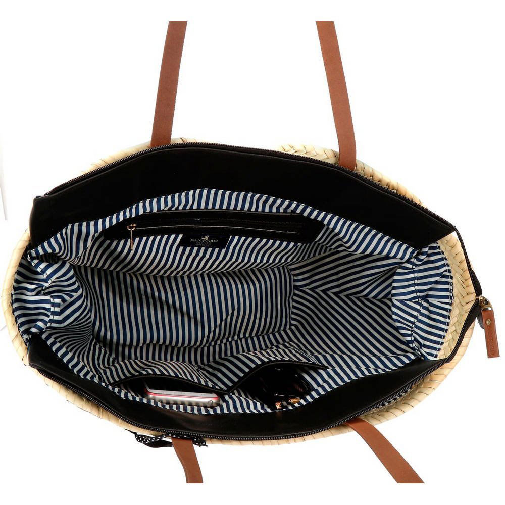 Gorjuss Tašna od ratana 65cm Little Fishes 30.666.61 - detalj