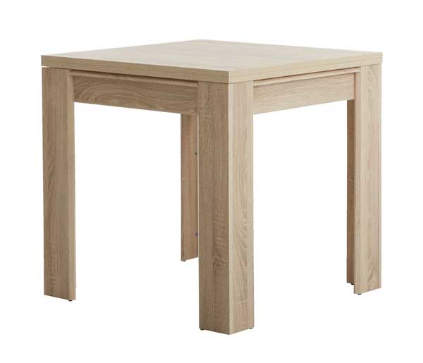 Trpezarijska garnitura Nela Sto i 4 stolice crne - detalj