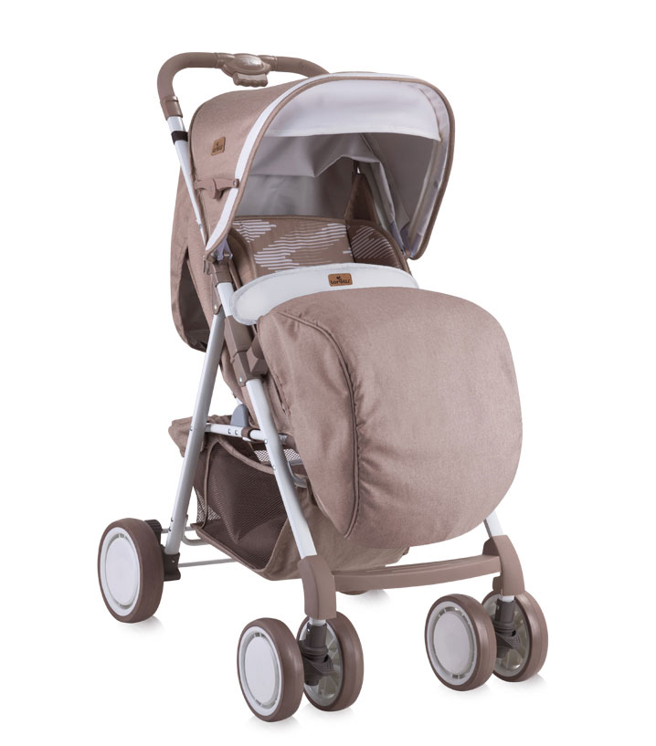 Lorelli Bertoni Kolica AERO sa navlakom za noge Beige - detalj