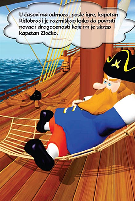 Gusarske Avanture : Ostrvo Vulkano, Kristijan Ðokić - detalj