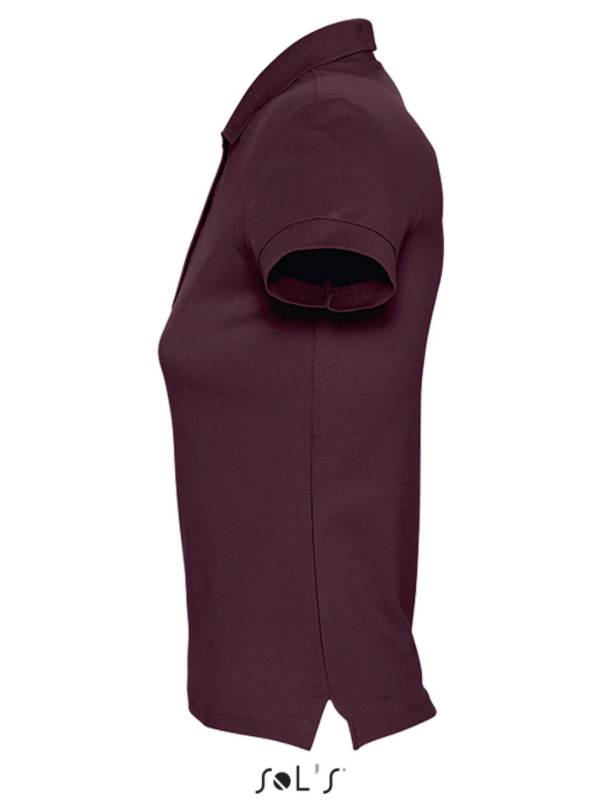 Sols Ženska Polo majica Passion Burgundy veličina XL 11338 - detalj