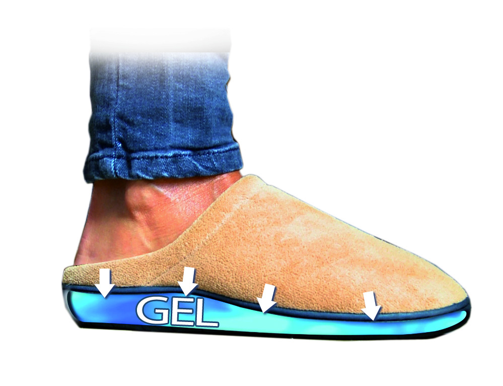 Comfort gel papuče S - detalj