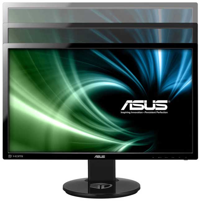 Monitor 24 Asus VG248QE Gaming 1ms 144Hz DVI HDMI DP - detalj