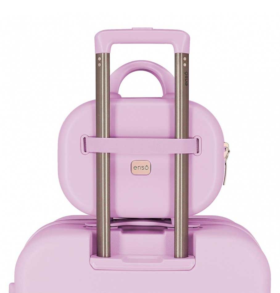 Enso ABS neseser - kofer za šminku Annie purple 96239 - detalj