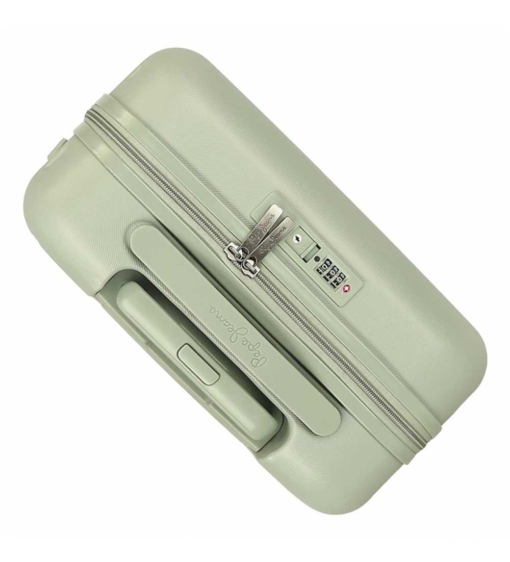 Koferi za putovanja 70cm i 55cm Pepe Jeans Accent mint 76995 - detalj