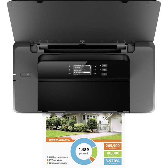HP OfficeJet Pro 202 Mobile N4K99C Kolor InkJet štampač - detalj