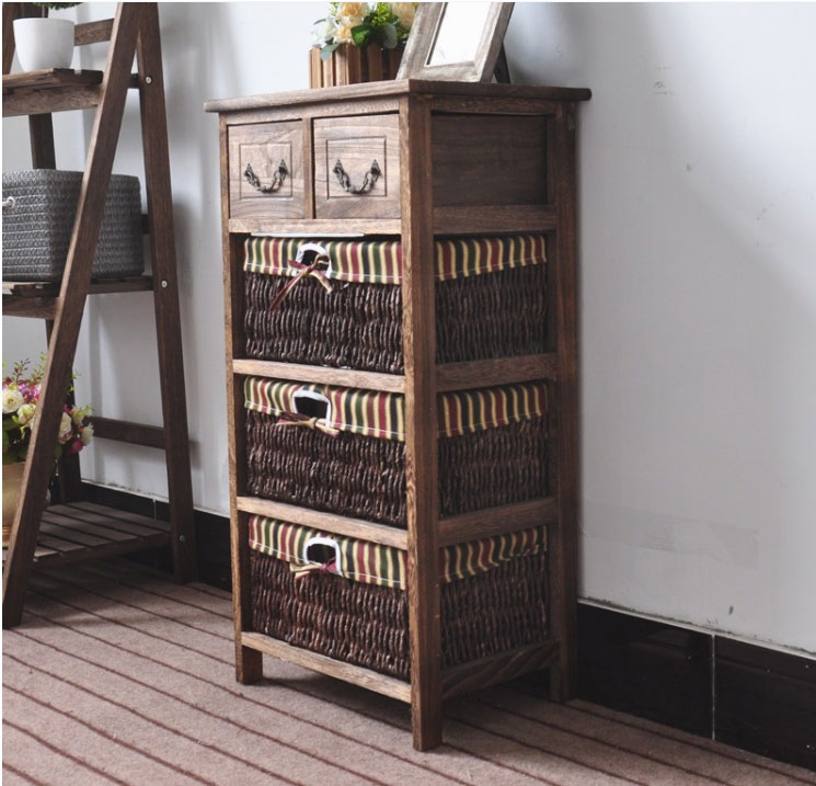 Komoda Sa Korpama 40x30x75 cm - detalj