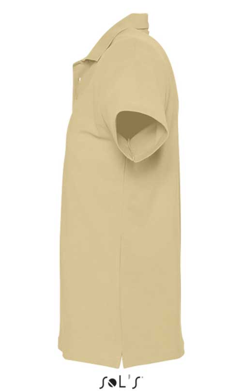 Sols Polo majica za muškarce Spring II Sand veličina S 11362 - detalj