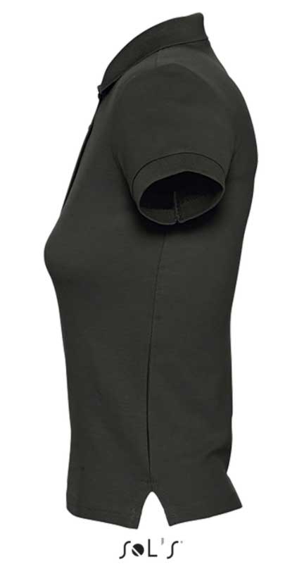 Polo majica za žene Sols People Black veličina S 11310 - detalj