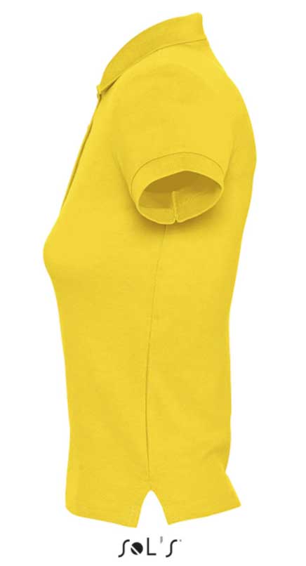 Polo majica za žene Sols People Gold veličina XXL 11310 - detalj