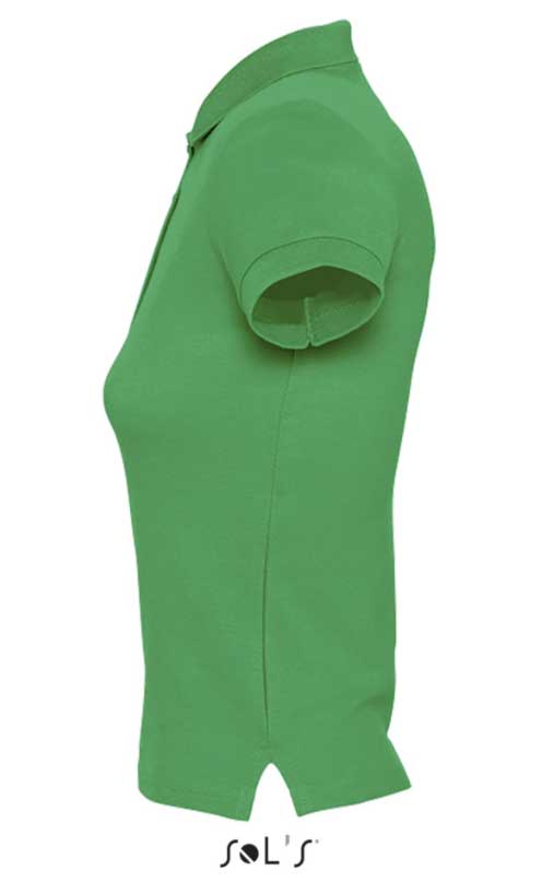 Polo majica za žene Sols People Kelly Green veličina L 11310 - detalj