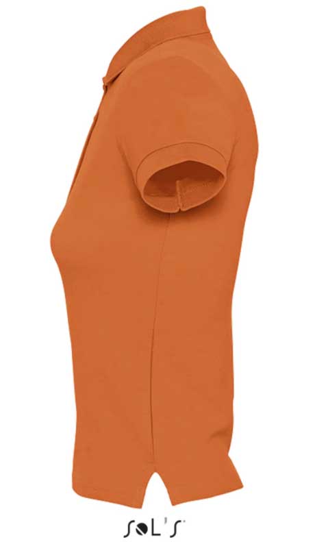 Polo majica za žene Sols People Orange veličina XL 11310 - detalj