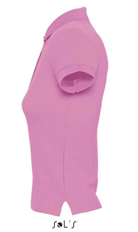 Polo majica za žene Sols People Orchid Pink veličina L 11310 - detalj