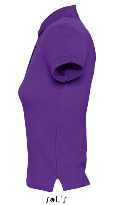 Polo majica za žene Sols People Dark Purple veličina XL 11310 - detalj