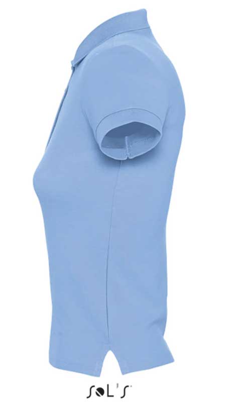 Polo majica za žene Sols People Sky Blue veličina S 11310 - detalj