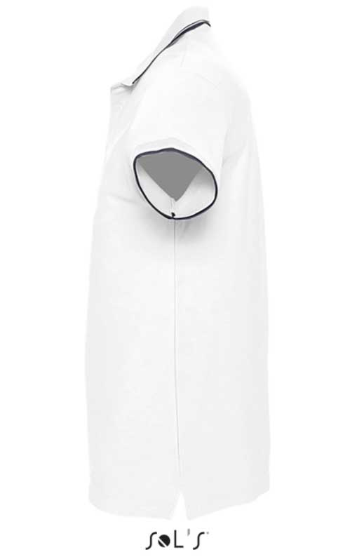 Muška polo majica Sols Practice White veličina S 11365 - detalj