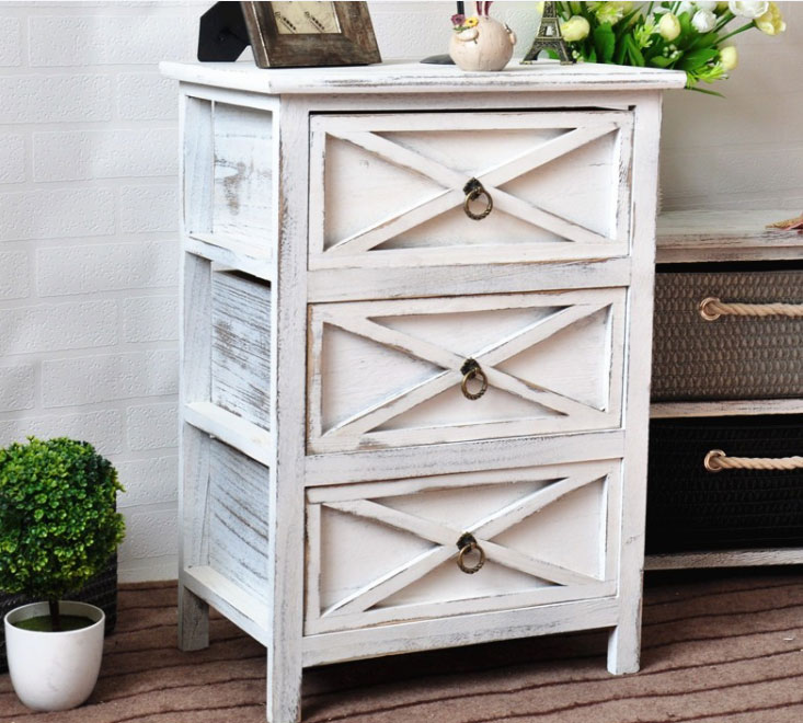 Rustik Komoda Sa 3 Fioke - detalj