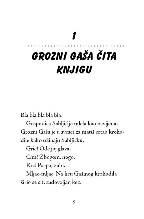 Grozni Gaša 9 : Grozni Gaša i Smrdljiva Bomba, Frančeska Simon - detalj