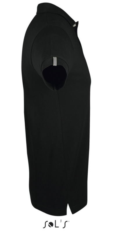 Sols Portland Muška majica sa kragnom vel. S Black 00574 - detalj