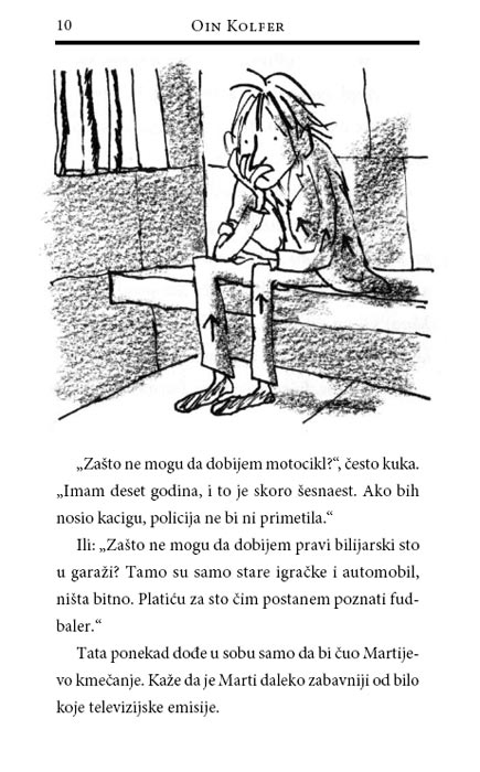 Legenda o Najgorem Dečaku Na Svetu, Oin Kolfer - detalj