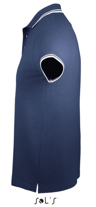 Polo majica za muškarce veličina XL Sols Pasadena French Navy/White 00577 - detalj