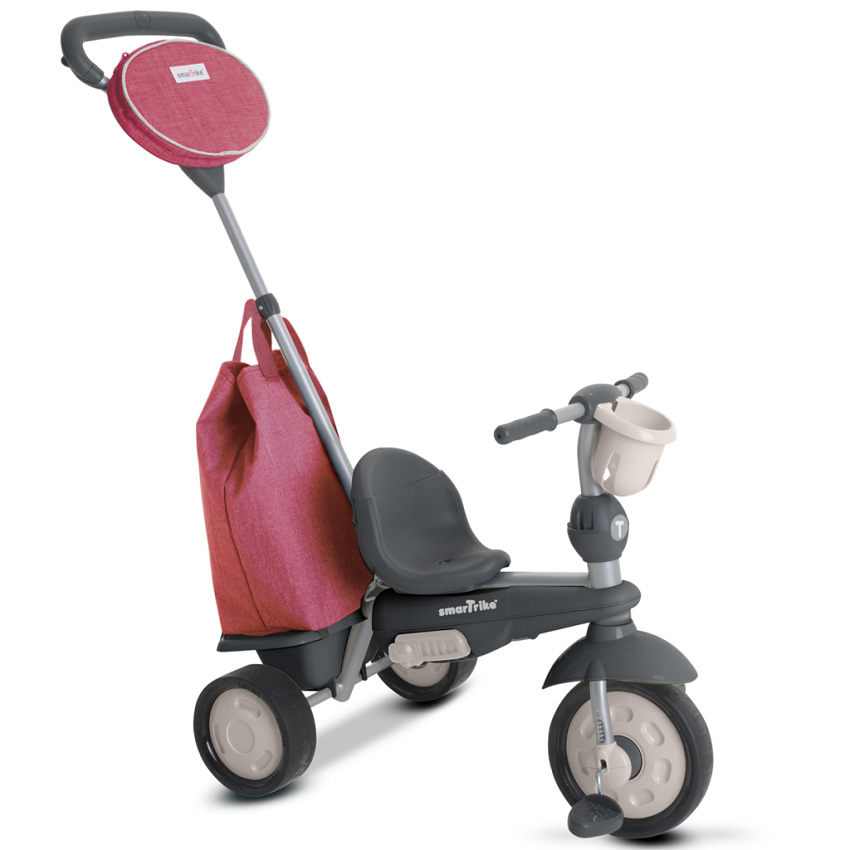 Smart Trike Tricikl VOYAGE Red 1950500 - detalj