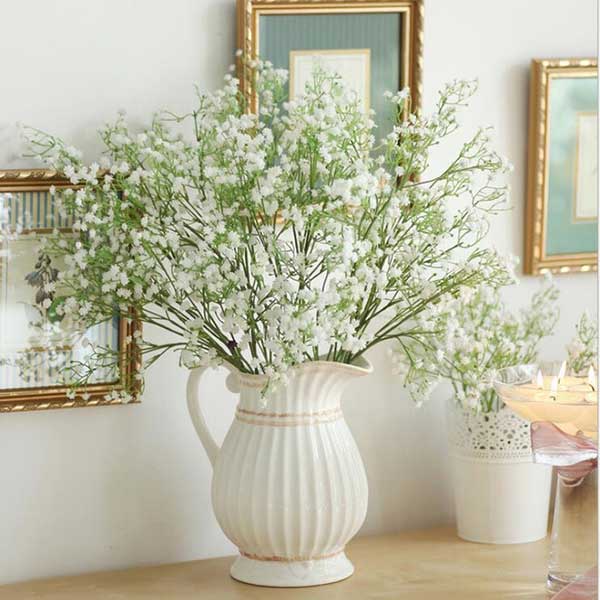 Seme za cveće Šlajer - dvogodišnji, beli - Gypsophila paniculata 3675 - detalj