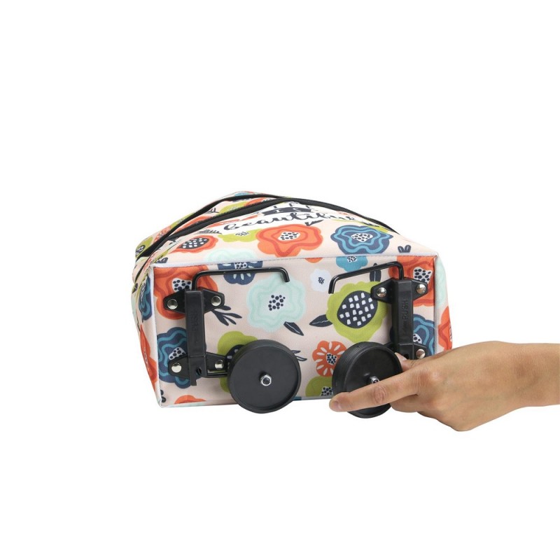 Torba ceger sa točkićima Life Is Beautiful - detalj