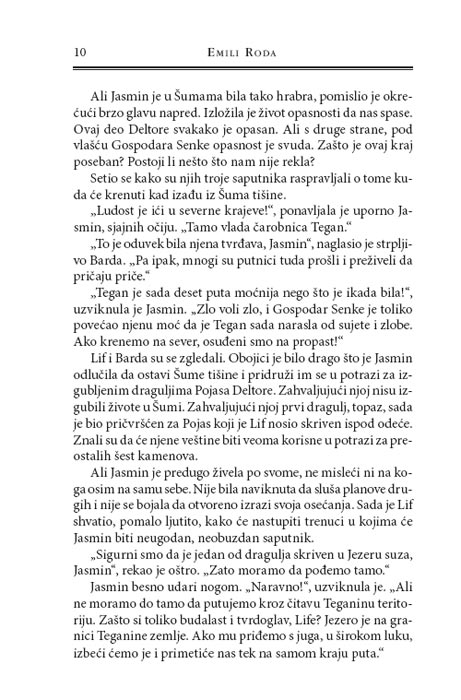 Dragulji Deltore 2 : Jezero Suza, Emili Roda - detalj